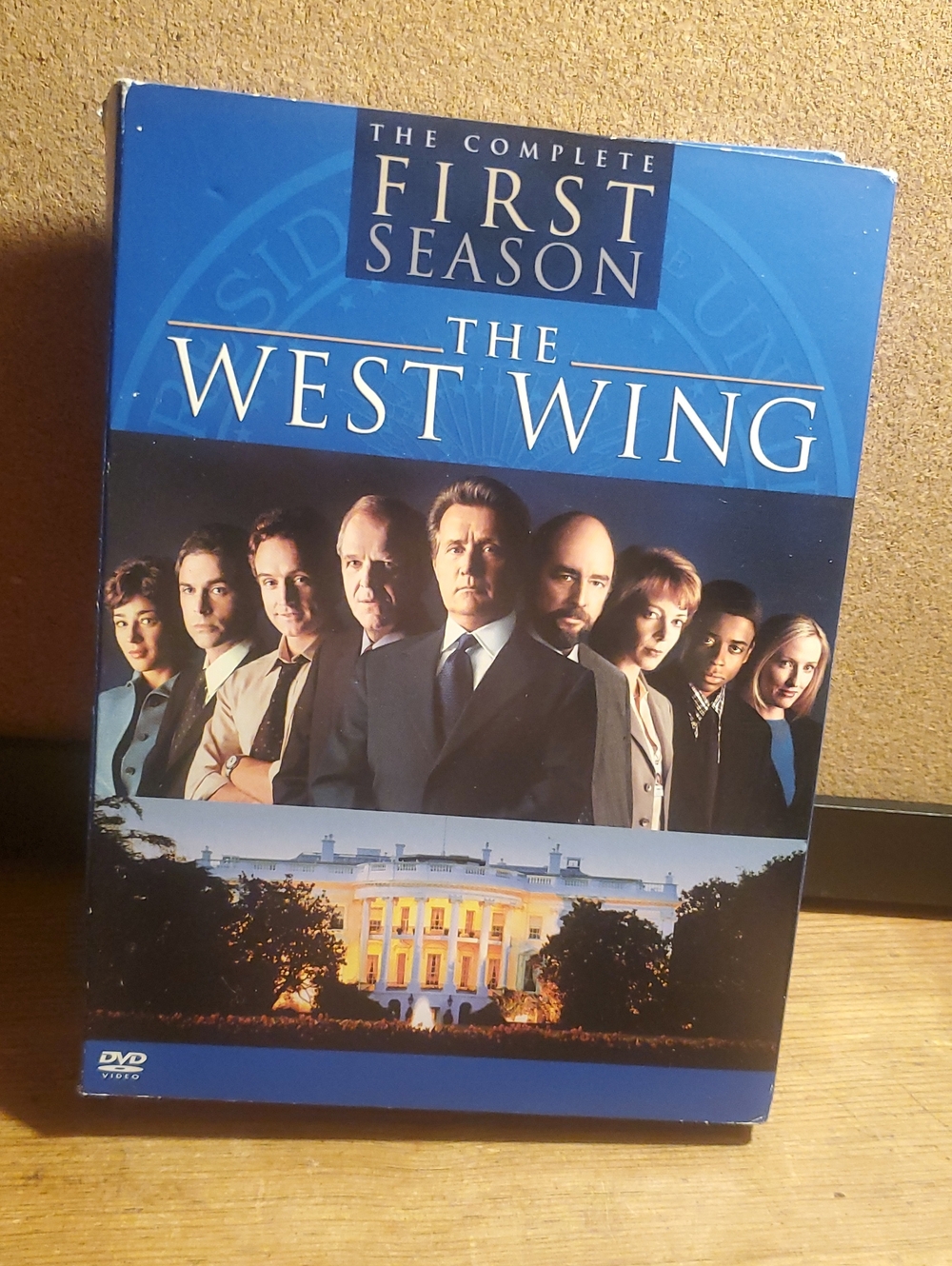The West Wing: The Complete First Season DVD - Blue Cover